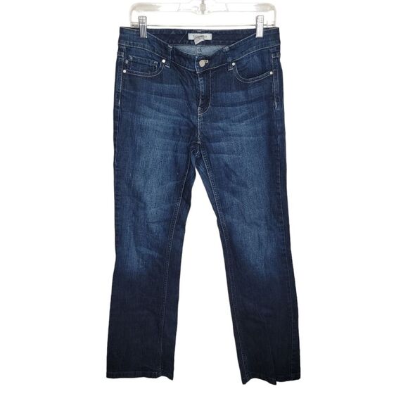 Whbm mid rise bootcut denim jeans size 6 - Picture 1 of 6